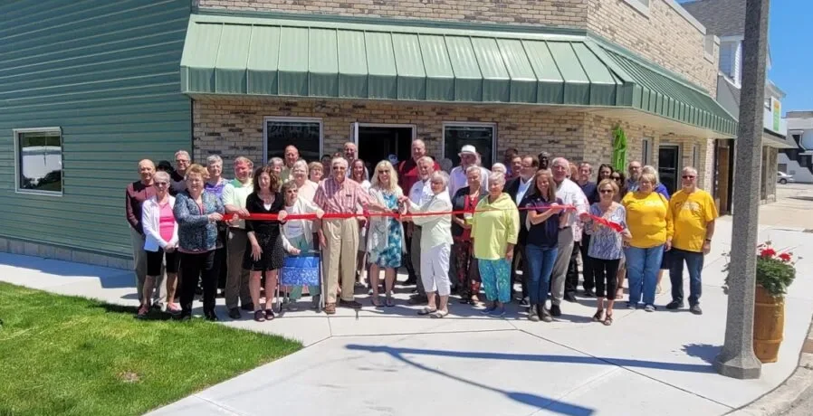 PPC clubhouse ribbon cutting